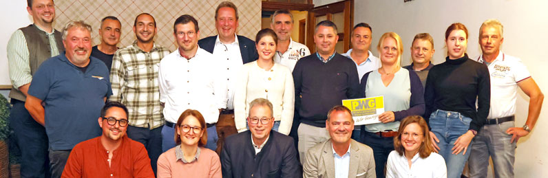 100% für Rainer Schnitzler als Bürgermeisterkandidat für Pöcking